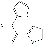 1,2-dithien-2-ylethane-1,2-dione Struktur