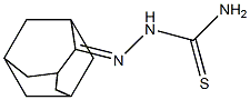 2-tricyclo[3.3.1.1~3,7~]dec-2-ylidenhydrazine-1-carbothioamide Struktur