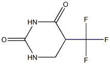 5-(trifluoromethyl)hexahydropyrimidine-2,4-dione Struktur