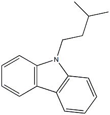 9-isopentyl-9H-carbazole Struktur