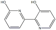 2-(6-hydroxy-2-pyridyl)pyridin-3-ol Struktur