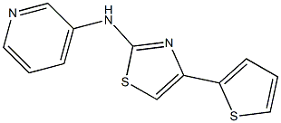 N2-(3-pyridyl)-4-(2-thienyl)-1,3-thiazol-2-amine Struktur