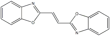 2-[2-(1,3-benzoxazol-2-yl)vinyl]-1,3-benzoxazole Struktur