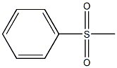 1-(methylsulfonyl)benzene Struktur