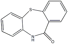 Dibenzo [b,f] [1,4]-Thaiazepine-11-(10H)-One Struktur