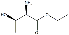 (2R,3R)-ethyl 2-amino-3-hydroxybutanoate Struktur