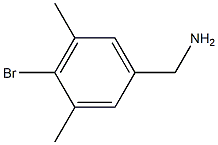 (4-bromo-3,5-dimethylphenyl)methanamine Struktur