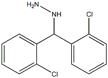 (bis(2-chlorophenyl)methyl)hydrazine Struktur