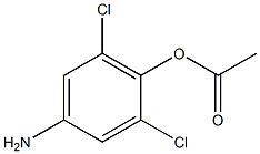 1-(4-Amino-2,6-dichloro-phenyl)-acetic acid Struktur