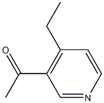 1-(4-ethylpyridin-3-yl)ethanone Struktur