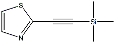 2-((trimethylsilyl)ethynyl)thiazole Struktur