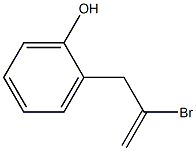 2-(2-bromoallyl)phenol Struktur