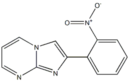 2-(2-nitrophenyl)imidazo[1,2-a]pyrimidine Struktur