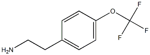 2-(4-(trifluoromethoxy)phenyl)ethanamine Struktur