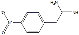 2-(4-nitrophenyl)acetamidine Struktur