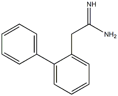 2-(biphenyl-2-yl)acetimidamide Struktur