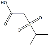 2-(isopropylsulfonyl)acetic acid Struktur