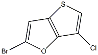 2-bromo-6-chlorothieno[3,2-b]furan Struktur