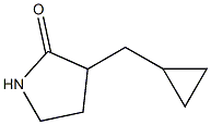 3-(cyclopropylmethyl)pyrrolidin-2-one Struktur