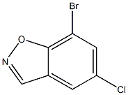 7-bromo-5-chlorobenzo[d]isoxazole Struktur