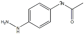 N-(4-hydrazino-phenyl)-acetamido Struktur