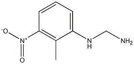 N-(aminomethyl)-2-methyl-3-nitrobenzenamine Struktur