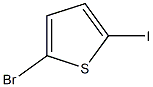 2-bromo-5-iodo-thiophene Struktur