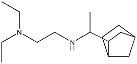 (1-{bicyclo[2.2.1]heptan-2-yl}ethyl)[2-(diethylamino)ethyl]amine Struktur