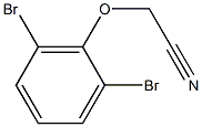 (2,6-dibromophenoxy)acetonitrile Struktur