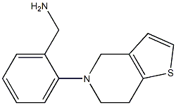 (2-{4H,5H,6H,7H-thieno[3,2-c]pyridin-5-yl}phenyl)methanamine Struktur