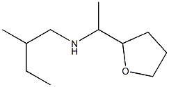 (2-methylbutyl)[1-(oxolan-2-yl)ethyl]amine Struktur