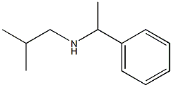 (2-methylpropyl)(1-phenylethyl)amine Struktur