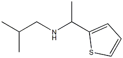 (2-methylpropyl)[1-(thiophen-2-yl)ethyl]amine Struktur