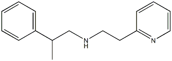 (2-phenylpropyl)[2-(pyridin-2-yl)ethyl]amine Struktur