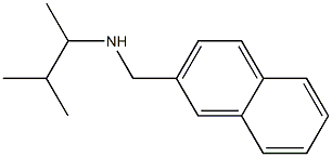 (3-methylbutan-2-yl)(naphthalen-2-ylmethyl)amine Struktur