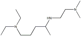 (4-{[2-(dimethylamino)ethyl]amino}pentyl)diethylamine Struktur