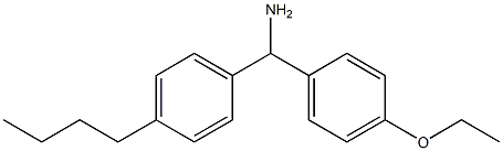 (4-butylphenyl)(4-ethoxyphenyl)methanamine Struktur