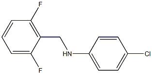 (4-chlorophenyl)(2,6-difluorophenyl)methylamine Struktur