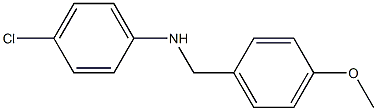 (4-chlorophenyl)(4-methoxyphenyl)methylamine Struktur