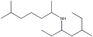 (6-methylheptan-2-yl)(5-methylheptan-3-yl)amine Struktur