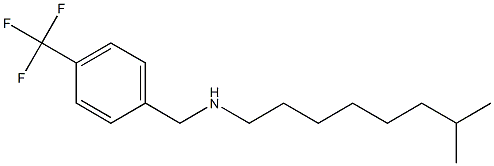 (7-methyloctyl)({[4-(trifluoromethyl)phenyl]methyl})amine Struktur