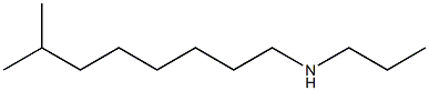 (7-methyloctyl)(propyl)amine Struktur