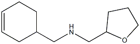 (cyclohex-3-en-1-ylmethyl)(oxolan-2-ylmethyl)amine Struktur