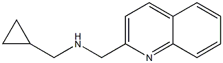 (cyclopropylmethyl)(quinolin-2-ylmethyl)amine Struktur