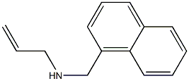 (naphthalen-1-ylmethyl)(prop-2-en-1-yl)amine Struktur