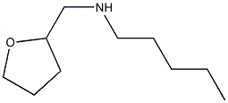 (oxolan-2-ylmethyl)(pentyl)amine Struktur