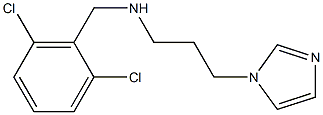 [(2,6-dichlorophenyl)methyl][3-(1H-imidazol-1-yl)propyl]amine Struktur