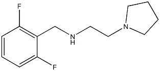 [(2,6-difluorophenyl)methyl][2-(pyrrolidin-1-yl)ethyl]amine Struktur