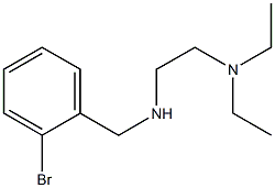 [(2-bromophenyl)methyl][2-(diethylamino)ethyl]amine Struktur