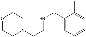 [(2-methylphenyl)methyl][2-(morpholin-4-yl)ethyl]amine Struktur